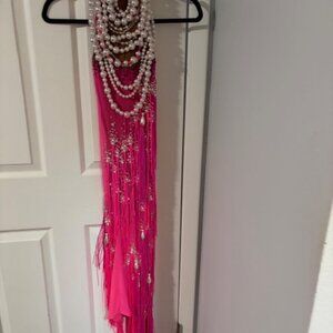 Stunning Pink Latin or Rhythm Dress